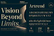 Artrend, a Serif Font by Propertype (Thumbnail 4 of 15)
