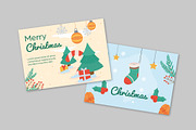 Merry Christmas Greeting Cards, a Templates & Theme by studiogstock (Thumbnail 2 of 5)