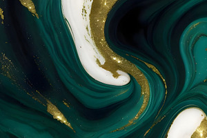 8 Gold Emerald Marble Textures