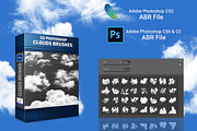 Clouds Brushes, a Brush Add-On by pixelworkz (Thumbnail 1 of 9)