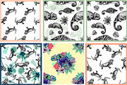 Reptiles, an Animal Illustration by Ecaterina Sciuchina (Thumbnail 3 of 5)