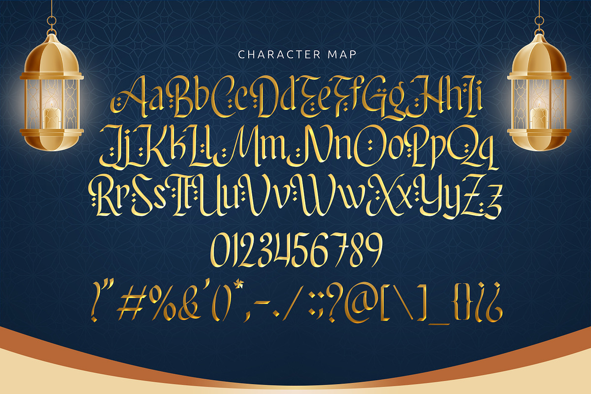 Riyadhus Sholihin - Arabic Style, a Font by Mokatype Studio (Photo 8 of 11)