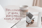 Routinely Script, a Script Font by Beck McCormick (Thumbnail 10 of 10)