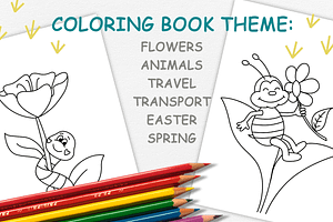 51 Coloring Pages For Kids