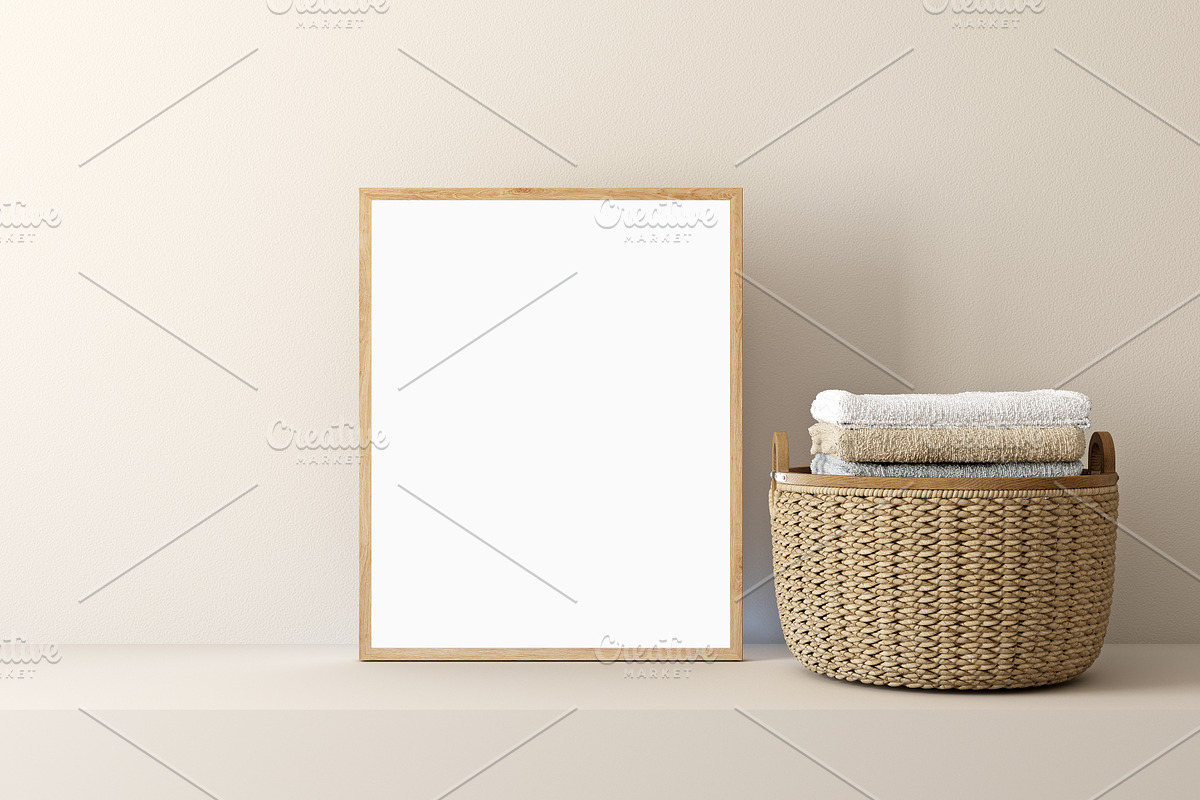Frame Mockup Bundle Boho - 03, a Print Template by Mockup Shop (Photo 9 of 15)