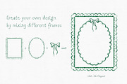 Watercolor Whimsical Green Frams, an Object Graphic by Solo Art Original (Thumbnail 8 of 12)