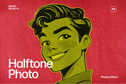 Retro Halftone Comic Portrait, a Layer Style Add-On by DesignerCandies (Thumbnail 7 of 7)