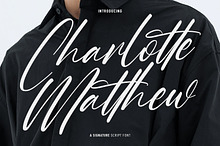 Charlotte Matthew Signature Script F