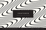 Contempo. Seamless Patterns Set, a Pattern Graphic by Curly_Pat (Thumbnail 1 of 7)