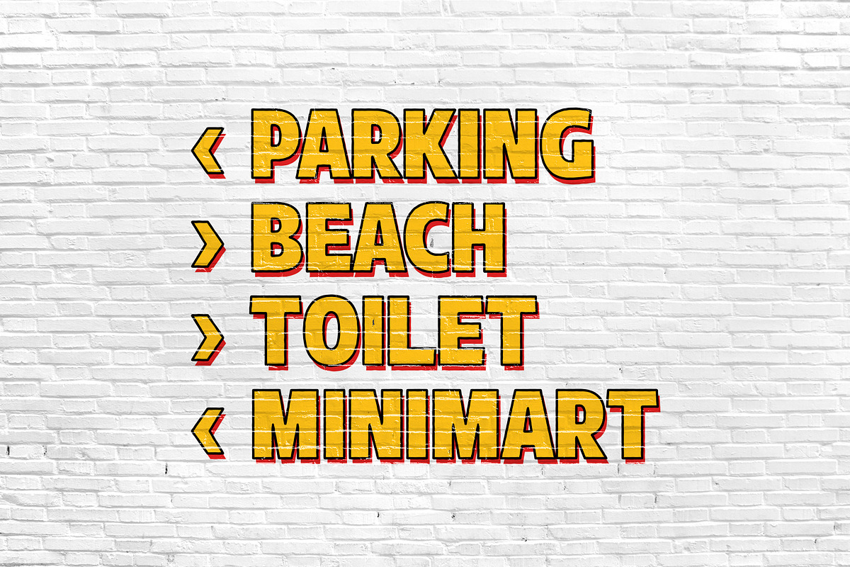 Samakta Vintage, a Sans Serif Font by wubstudio (Photo 8 of 10)