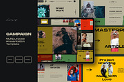 Campaign Bundle Presentation Pack, a Presentation Template by Rocket Template (Thumbnail 1 of 13)