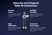 3D Illustration Business Characters, a Characters & Person 3D Model by Flat Icons (Thumbnail 2 of 8)