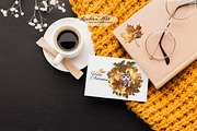 Hello Autumn Clipart Set, a Seasonal Illustration by Leonaa art (Thumbnail 2 of 9)