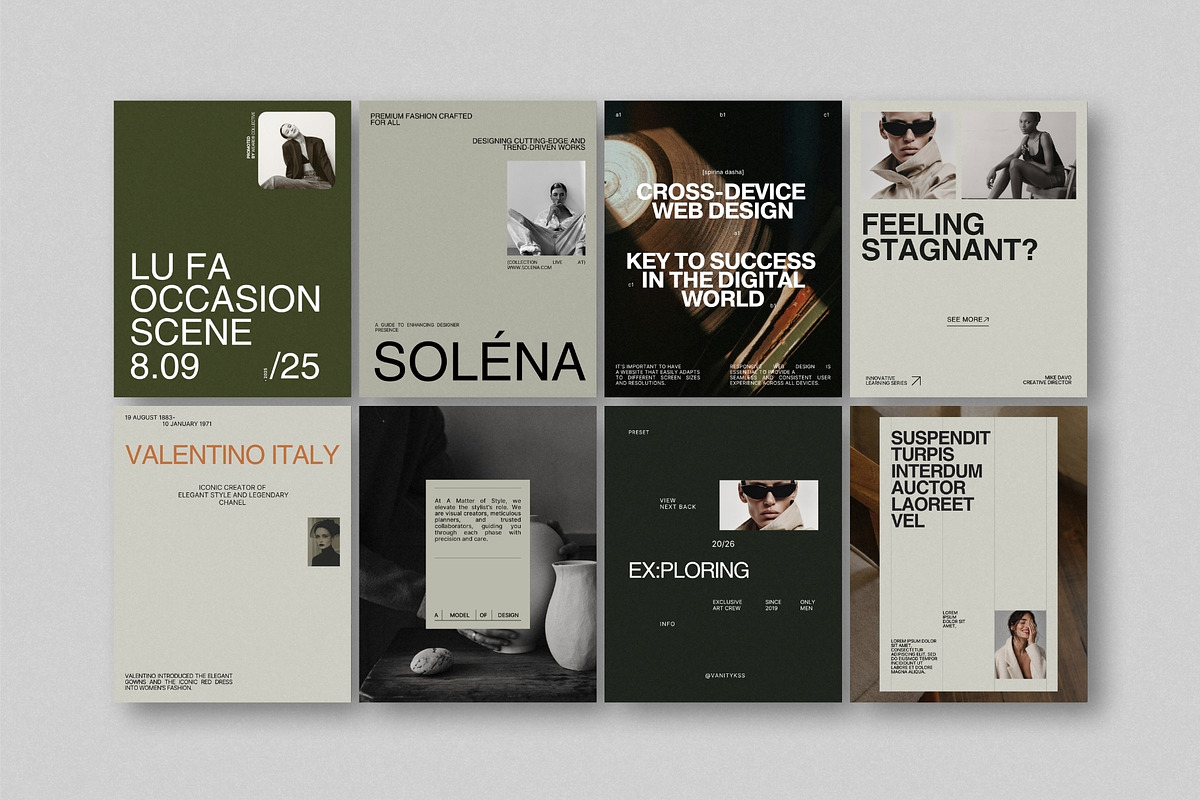 ZORA | Instagram Post & Story (II), a Social Media Template by The Aesthetic Studio (Photo 3 of 10)