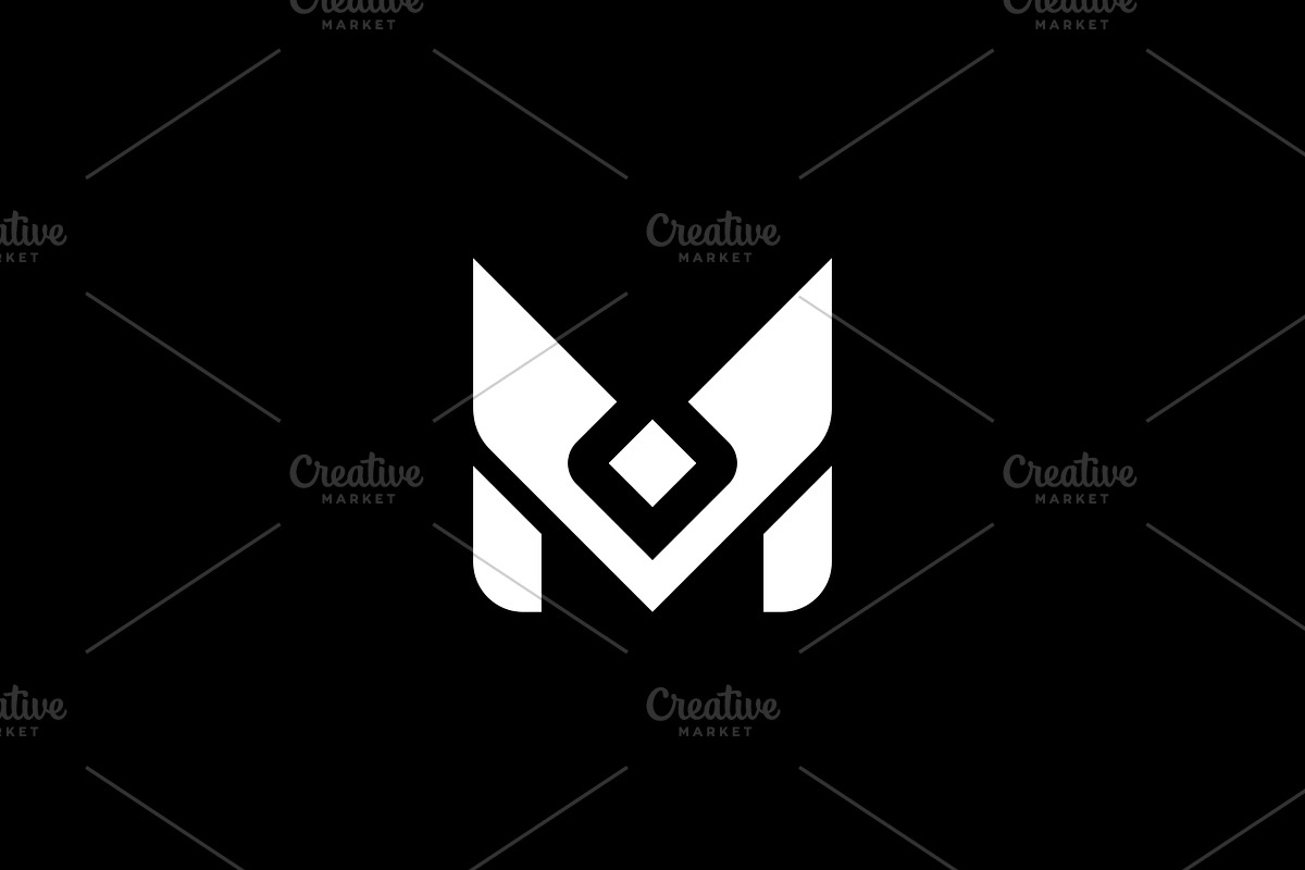 Modern M Letter Logo Template, a Branding & Logo Template by MenkType Studio (Photo 2 of 2)