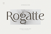 Rogatte || elegant ligature serif, a Serif Font by ToniStudio (Thumbnail 1 of 16)