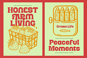Master Riegaza Curvy Retro Serif, a Serif Font by timelesstype.co (Thumbnail 5 of 20)