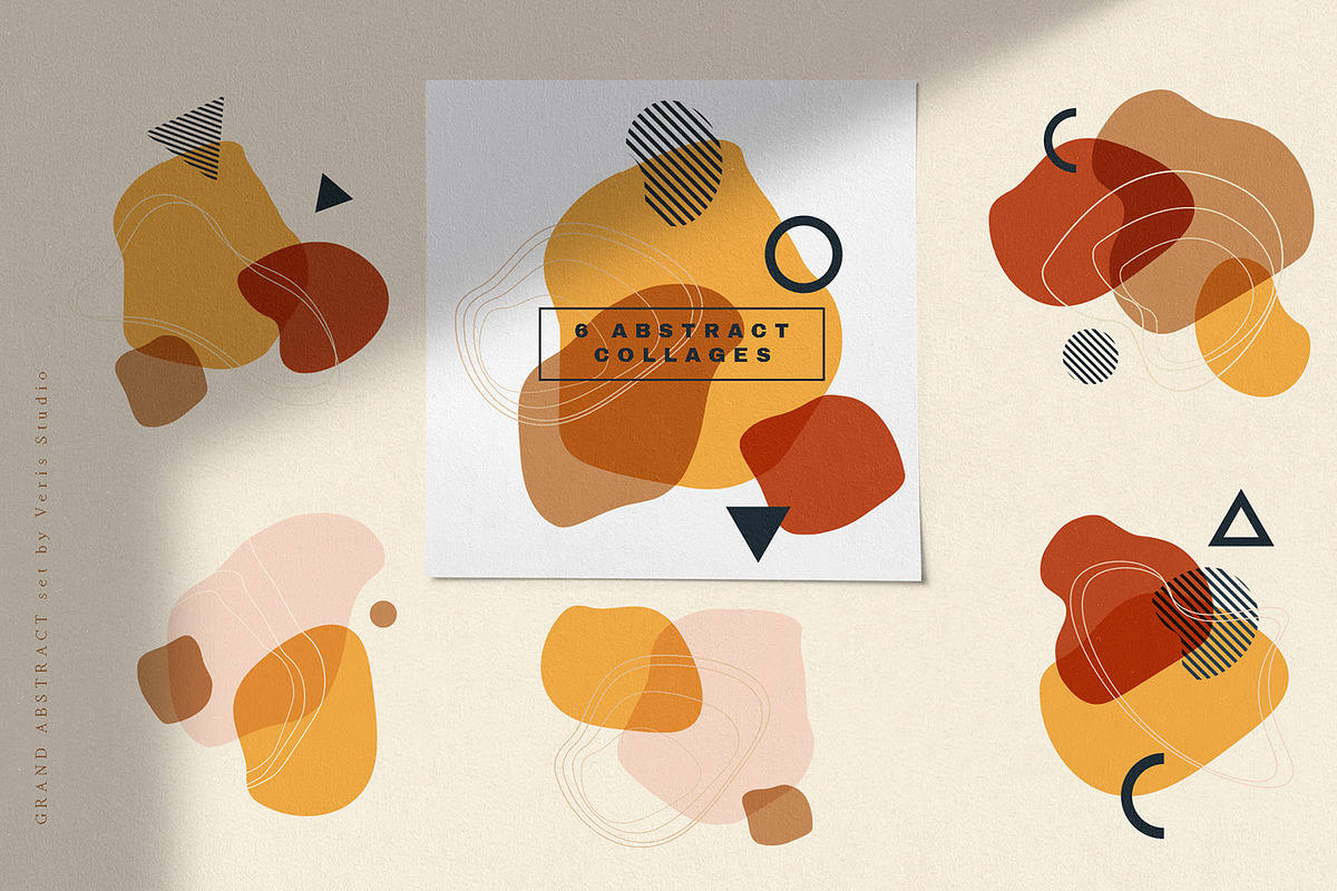 Abstract Modern Geometric Alphabet, a Decorative Illustration by Veris Studio (Photo 11 of 14)