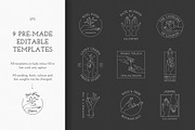 Feminine Hands Logo Templates, a Branding & Logo Template by On Point Studio (Thumbnail 2 of 6)