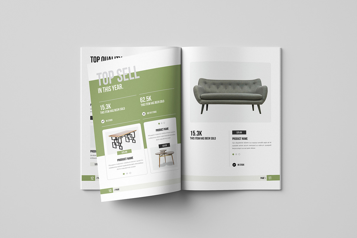 Product Catalog Brochure Template, a Brochure Template by Spark_Creative (Photo 6 of 13)