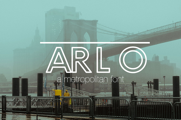 Arlo - An Alternative Outline Font preview 6