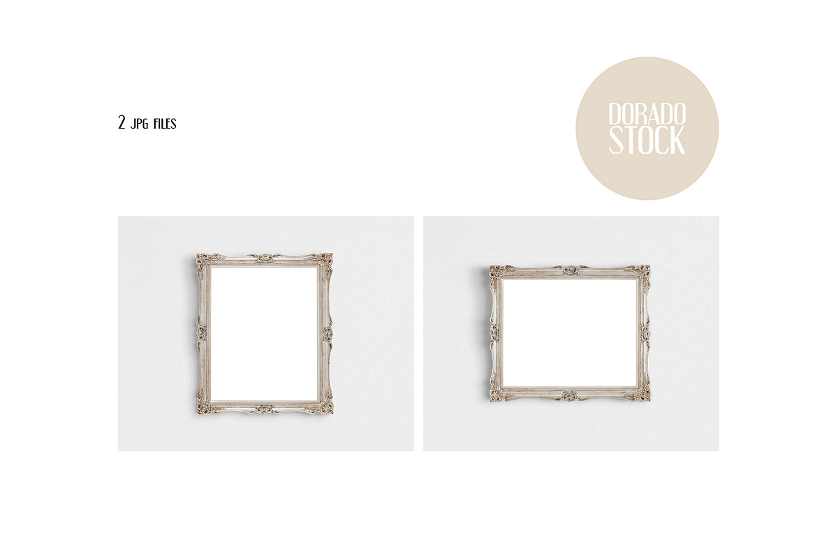 Isolated Old Frames Mockup, a Print Template by Dorado Stock (Photo 5 of 7)