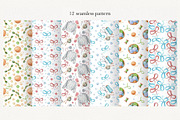 45 Knitting Clipart & Patterns, a Decorative Illustration by ZinchArt (Thumbnail 5 of 10)