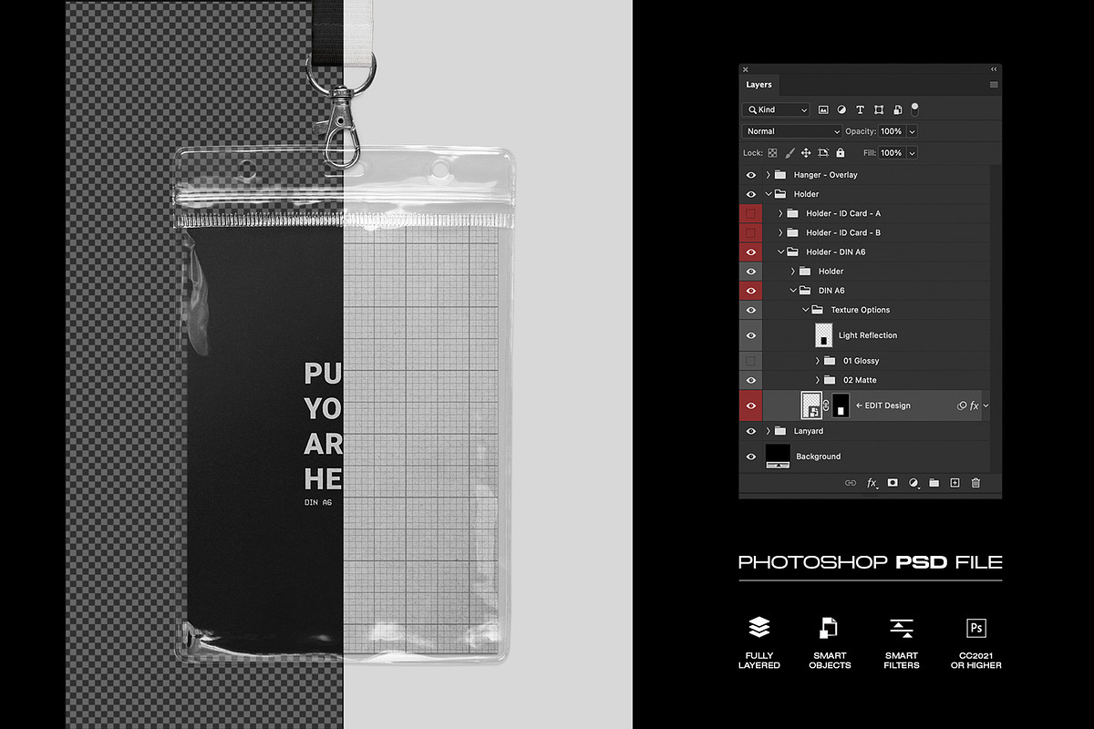 Authentic Lanyard & ID Badge Mockup, a Mockup by FLYERWRK (Photo 5 of 8)