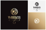 Golden Woman Leaf Skin Care Logo, a Branding & Logo Template by Enola99d (Thumbnail 1 of 2)