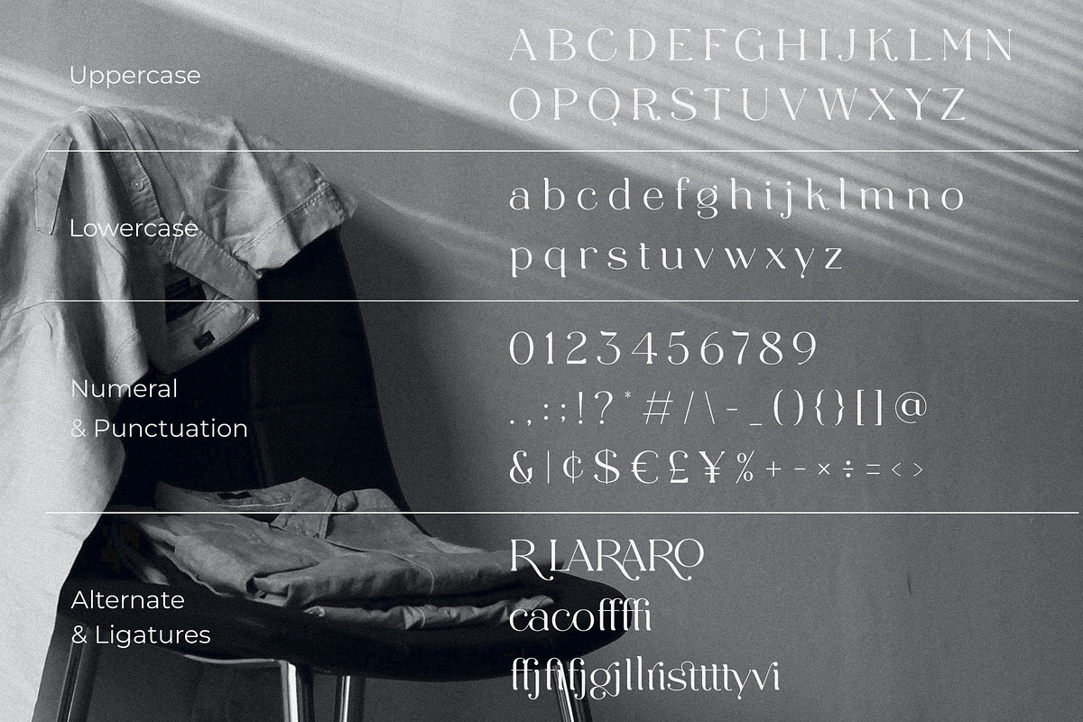 Gerola – Modern Serif Typeface, a Serif Font by BrandSemut (Photo 11 of 12)
