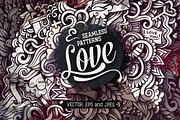 Love Graphics Patterns, a Pattern Graphic by BALABOLKA (Thumbnail 1 of 6)