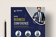 Online Business Conference Flyer, a Flyer Template by MightyDesign (Thumbnail 2 of 8)