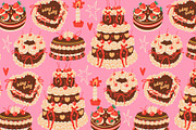 Birthday cakes, a Food Illustration by Twisted Tail (Thumbnail 3 of 7)