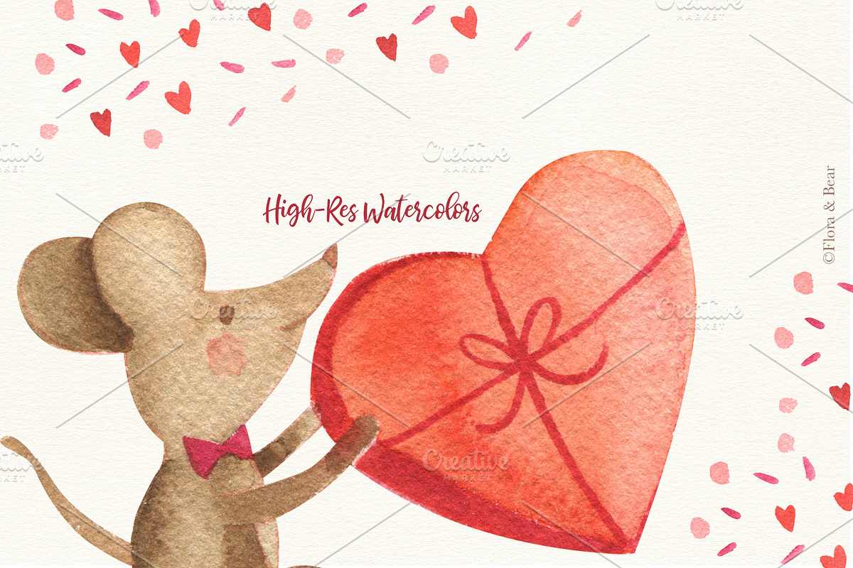 My Valentine, an Illustration by Flora+Bear (Photo 3 of 4)