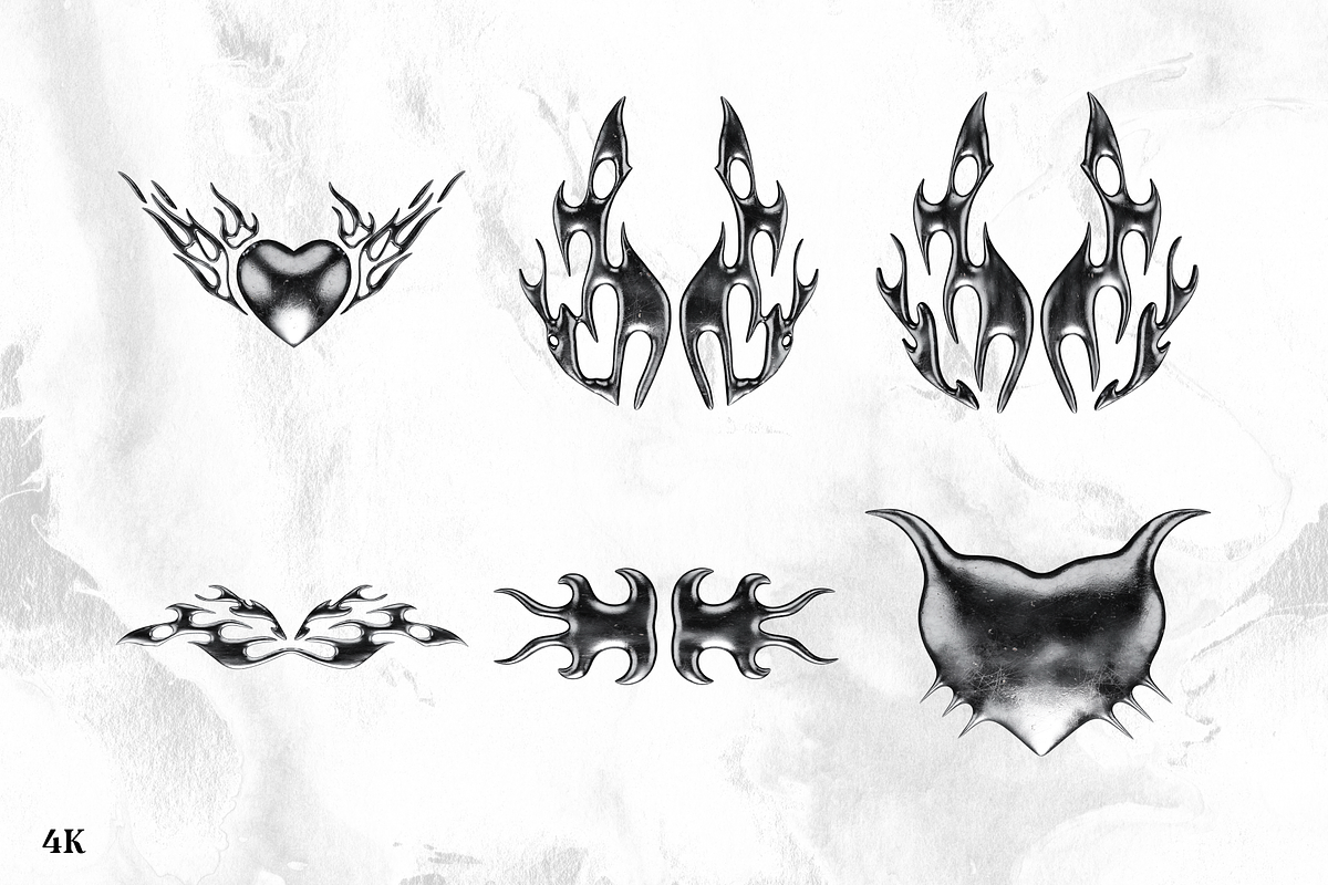 Dark Gothic Ornament, an Object Graphic by PopotLane (Photo 5 of 7)