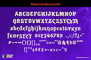 PM Phantasm Spooky Retro Font, a Serif Font by Paper Moon Graphic Supply (Thumbnail 2 of 16)