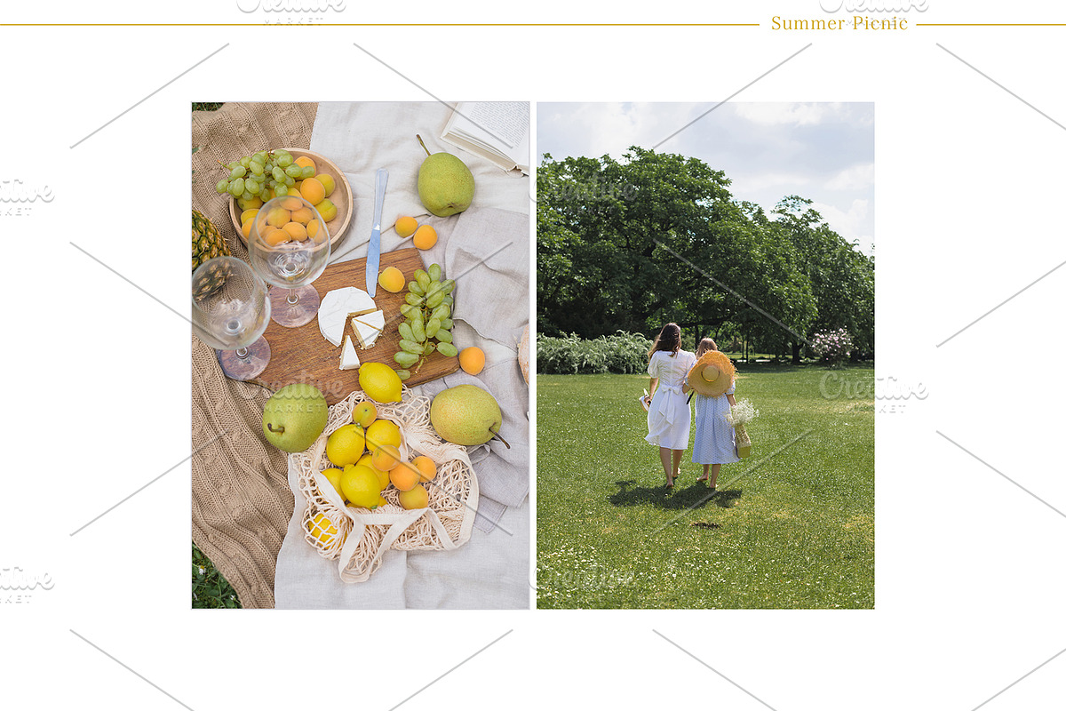 Summer Picnic | 24 Styled Photos, a Person Photo by Nina Stock Photos (Photo 4 of 12)