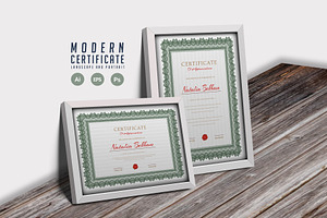 092. Modern Certificate Template