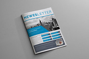Newsletter Template, a Brochure Template by Addaxx (Thumbnail 1 of 9)