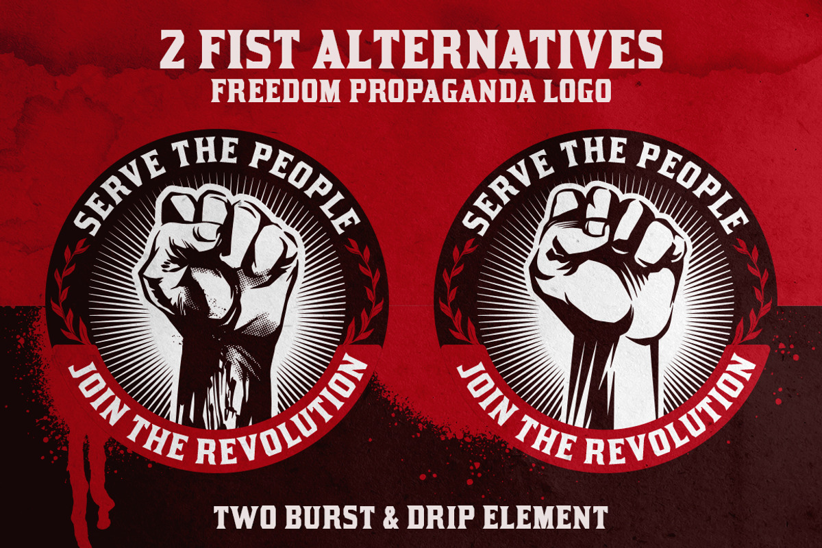 Join The Revolution Logo, a Branding & Logo Template by RMPL.std (Photo 2 of 3)