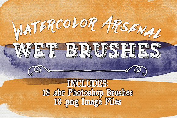 Watercolor Arsenal Wet Brushes preview 6