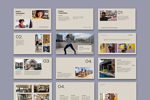 Beige Minimal Presentation, a Templates & Theme by wavebreak