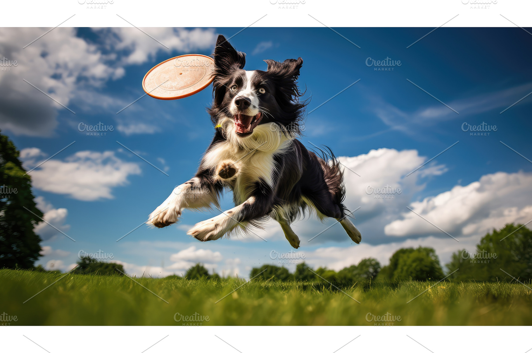 competition disc dog ai generated, a Sports & Recreation Photo by pikepicture