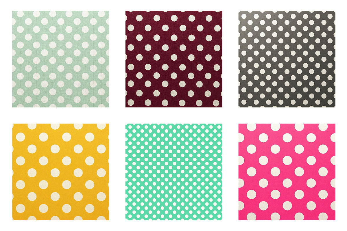 White Polka Dot Digital Paper, a Pattern Graphic by fashionaddict (Photo 6 of 6)