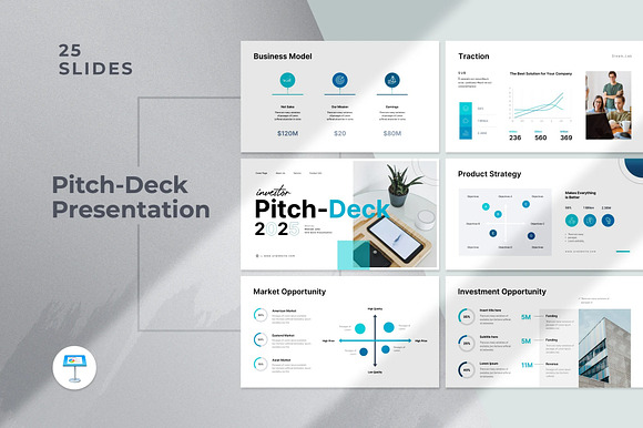 Investor Pitch Deck Presentation preview 5