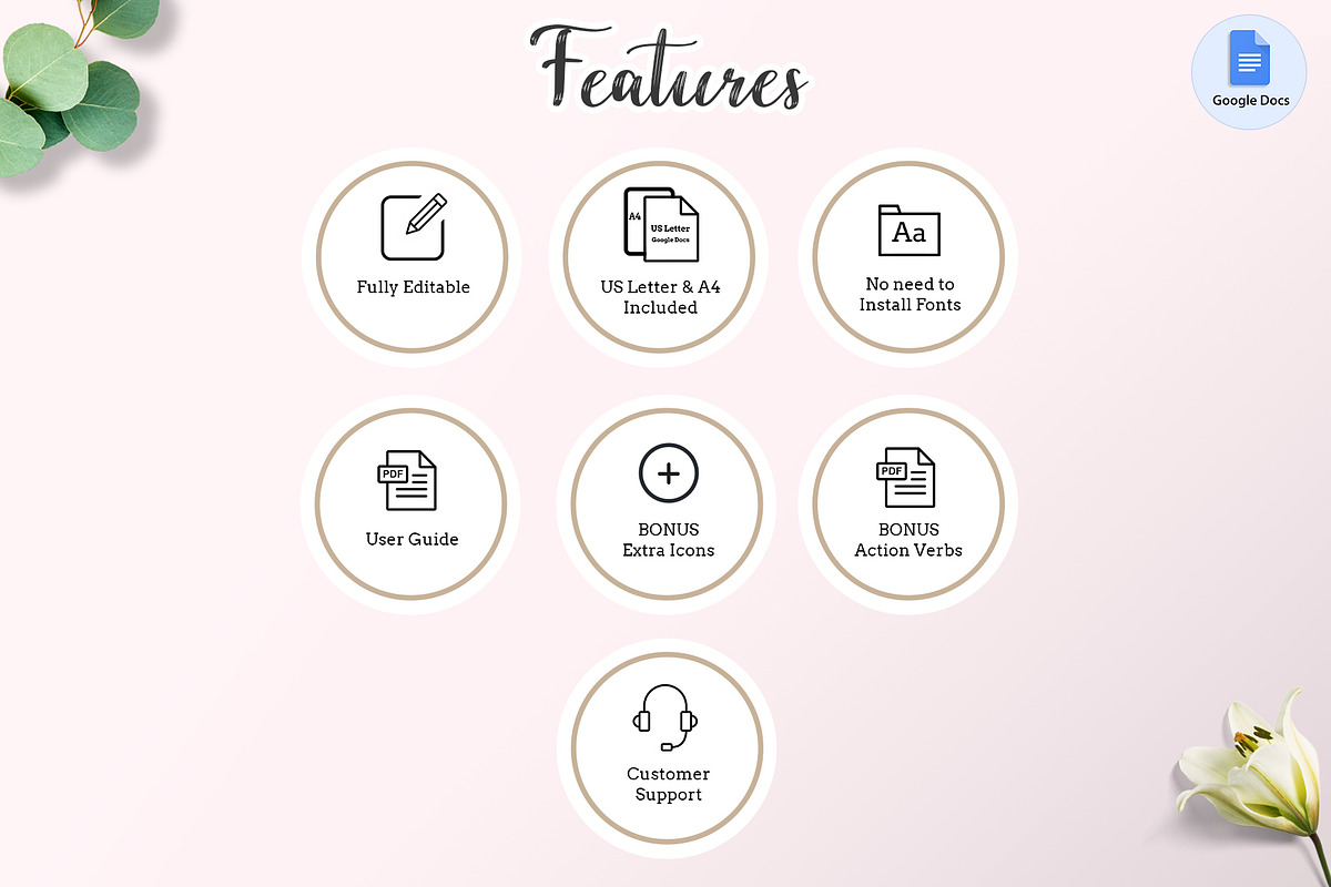 Google Docs Resume Template 03, a Resume Template by GResume (Photo 7 of 8)