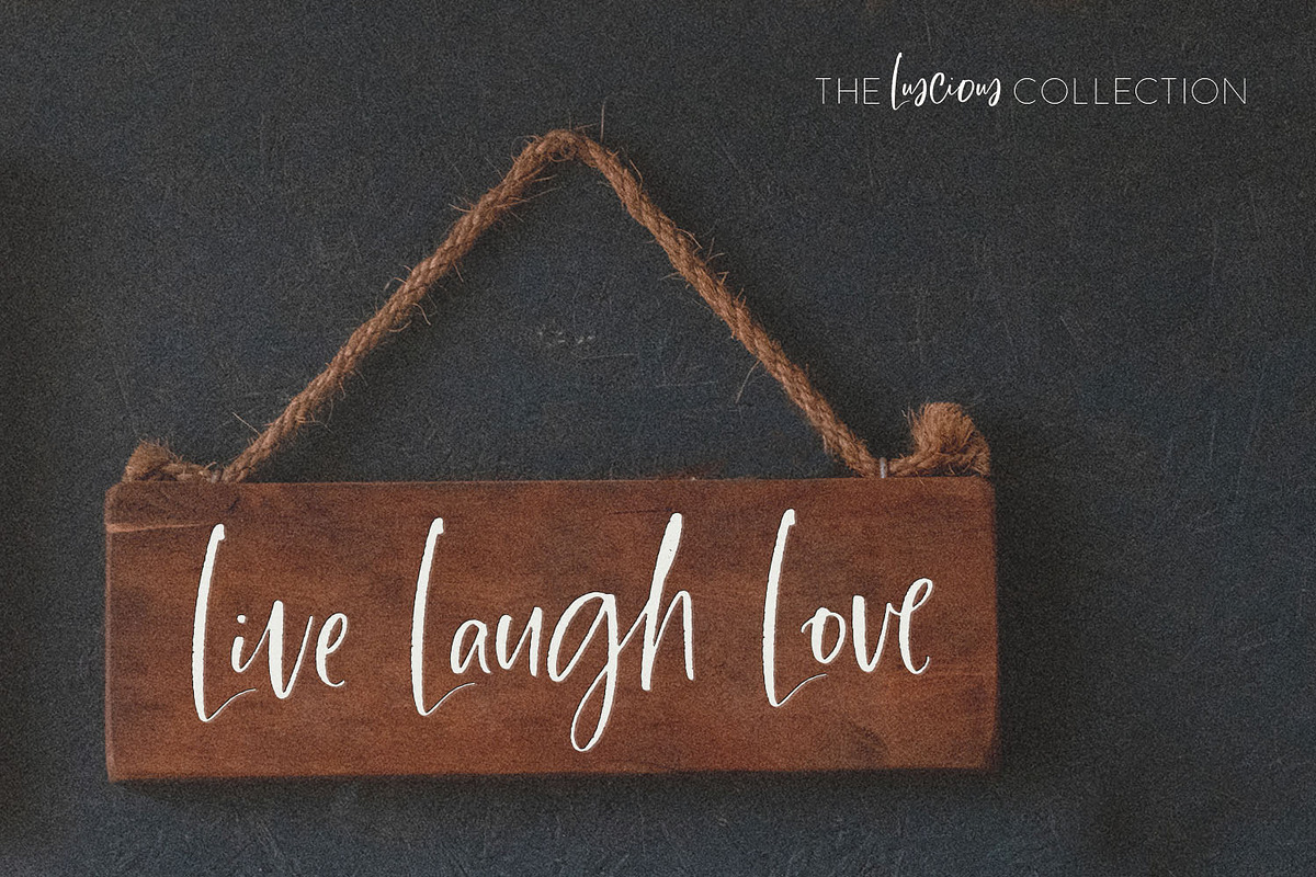 The Luscious Font Collection preview 6