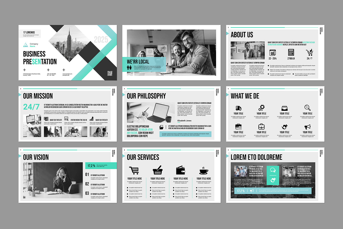 Business Presentation Layout, a Presentation Template by Seeing-art (Photo 2 of 5)