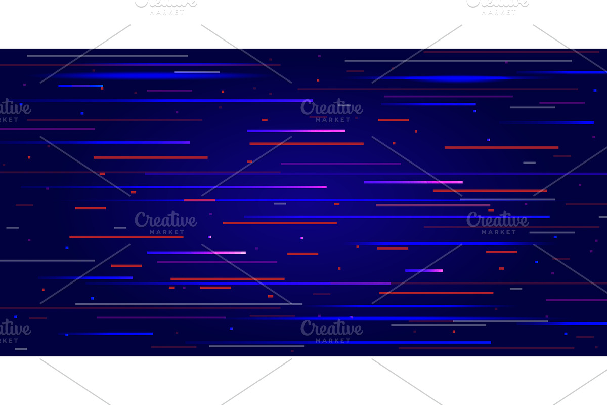 Beautiful background with glitch, a Technology Illustration by Vectorbuum