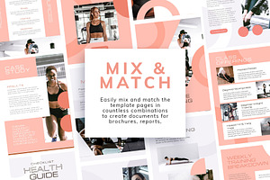 Fitness EBook Canva Template